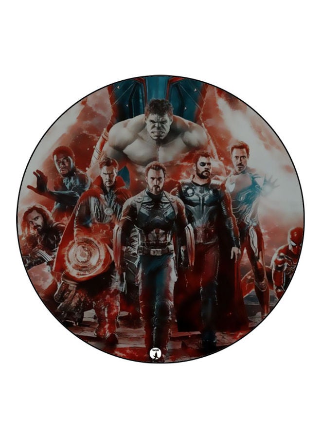 بي بي لوحة ماوس مزينة بطبعة متعدد الألوان - Image 1