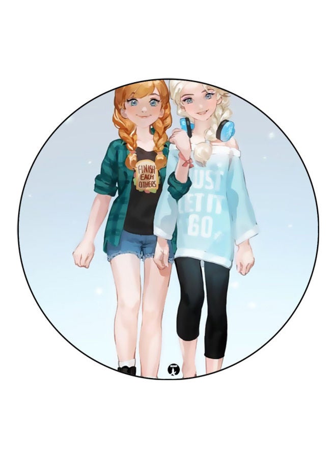 بي بي لوحة ماوس مزينة بطبعة متعدد الألوان - Image 1