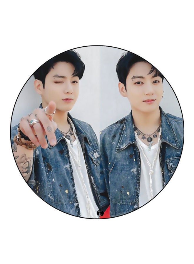 بي بي لوحة ماوس مزينة بطبعة متعدد الألوان - Image 1