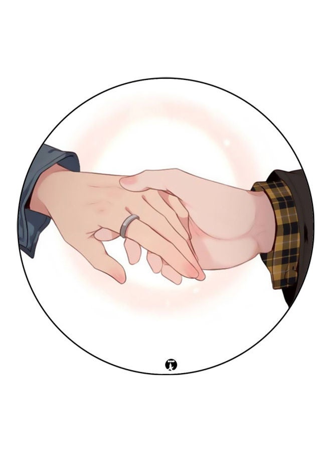 بي بي لوحة ماوس مزينة بطبعة متعدد الألوان - Image 1