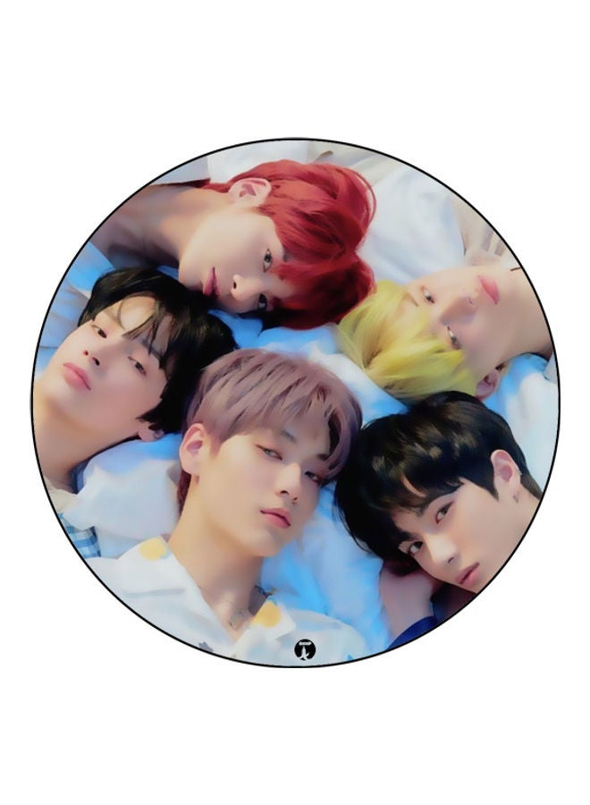 بي بي لوحة ماوس مزينة بطبعة متعدد الألوان - Image 1