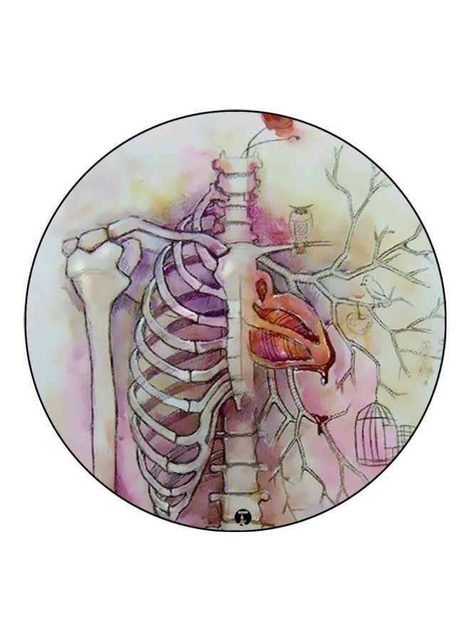 بي بي لوحة ماوس مزينة بطبعة متعدد الألوان - Image 1