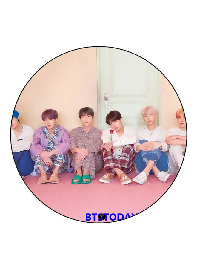 بي بي لوحة ماوس مزينة بطبعة متعدد الألوان - Image 1