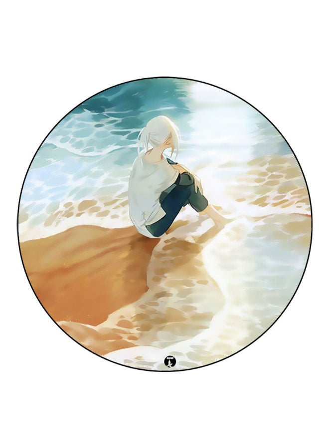 بي بي لوحة ماوس مزينة بطبعة متعدد الألوان - Image 1