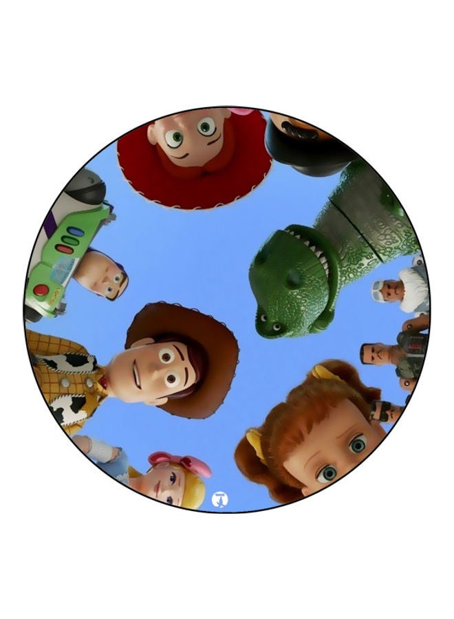 بي بي لوحة ماوس مزينة بطبعة متعدد الألوان - Image 1