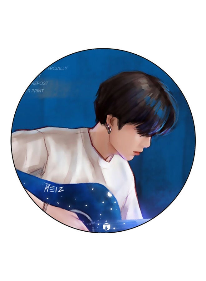 بي بي لوحة ماوس مزينة بطبعة متعدد الألوان - Image 1