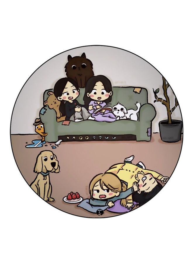 BP Printed Mousepad Multicolour - Image 1