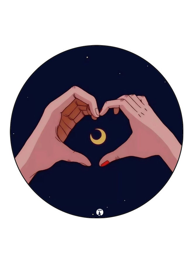 بي بي لوحة ماوس مزينة بطبعة متعدد الألوان - Image 1