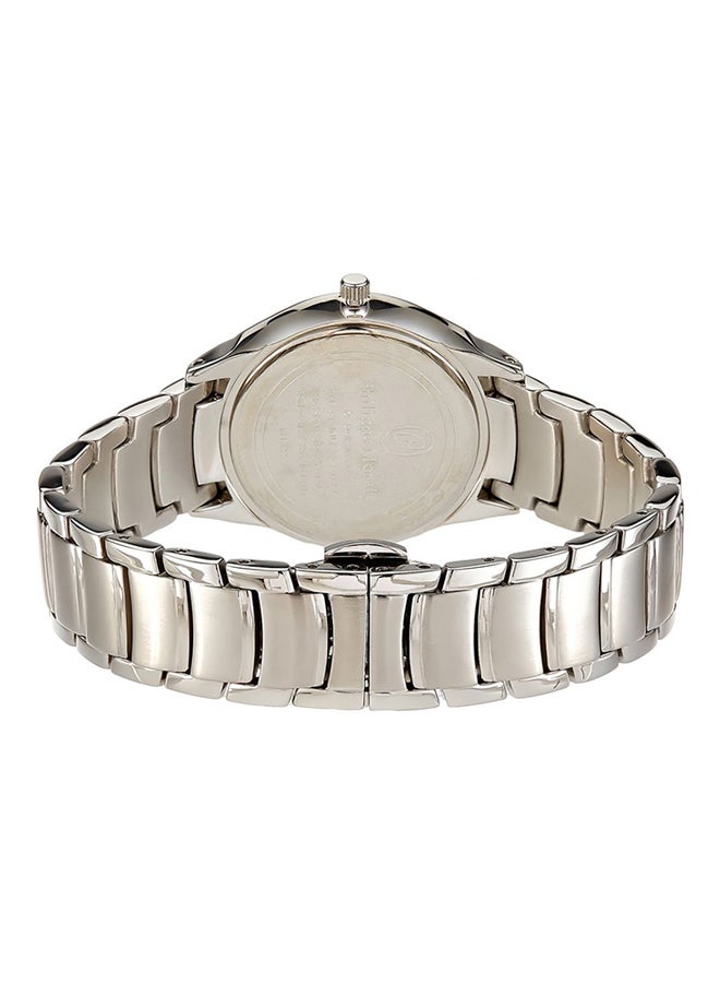 Philippe Moraly of Switzerland - women Analog Round Wrist Watch And Pen Set M1322BPV1010W - Image 1