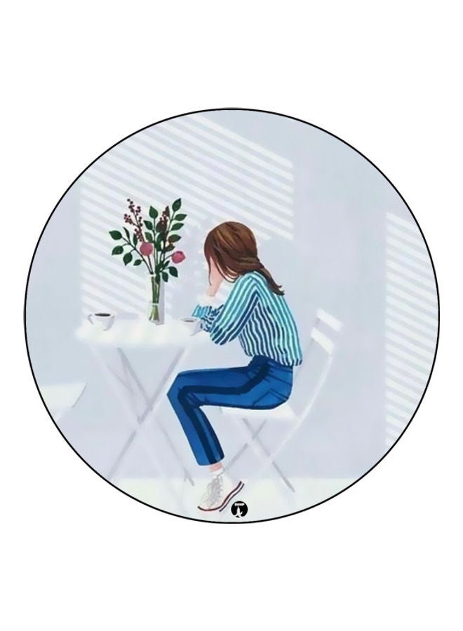 بي بي لوحة ماوس مزينة بطبعة متعدد الألوان - Image 1