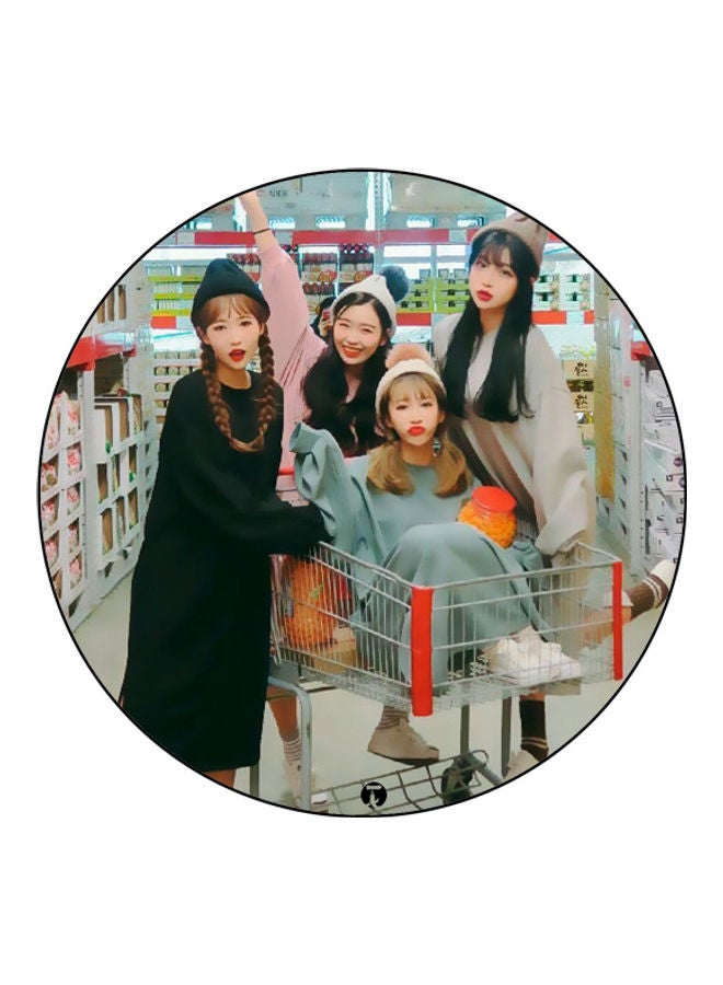 بي بي لوحة ماوس مزينة بطبعة متعدد الألوان - Image 1