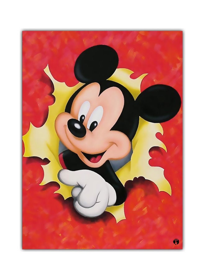 بي بي لوحة ماوس مزينة بطبعة متعدد الألوان - Image 1