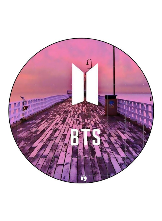 بي بي لوحة ماوس مزينة بطبعة متعدد الألوان - Image 1