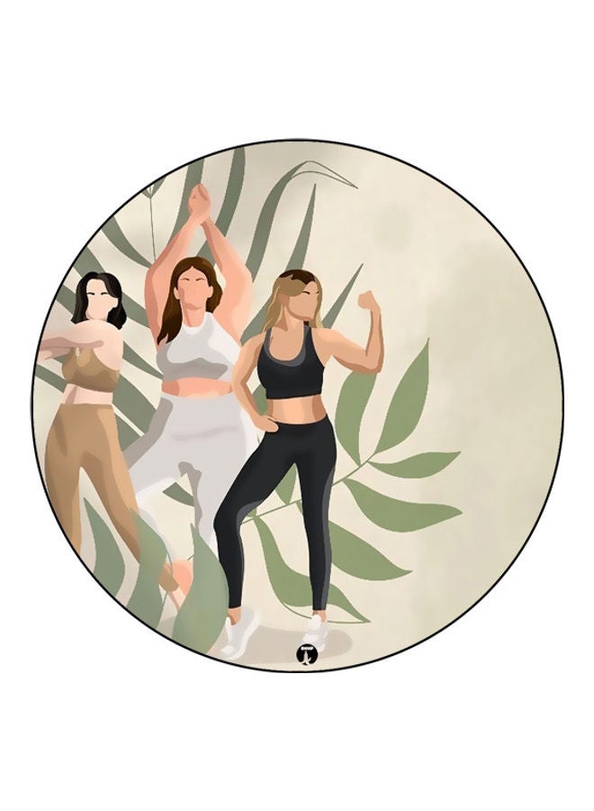 بي بي لوحة ماوس مزينة بطبعة متعدد الألوان - Image 1