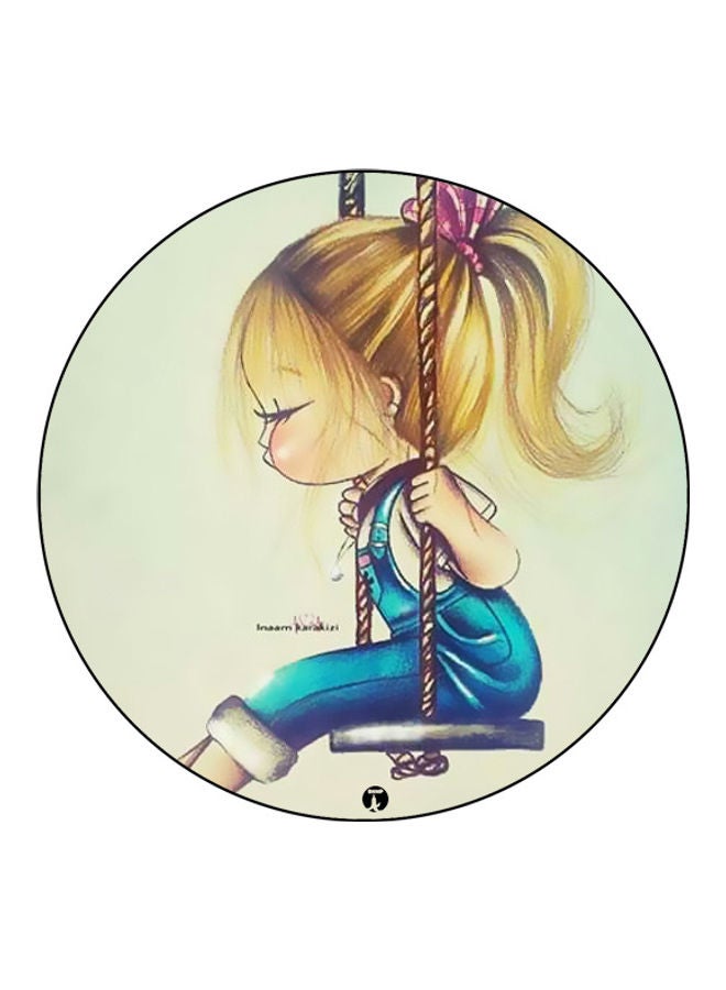 بي بي لوحة ماوس مزينة بطبعة متعدد الألوان - Image 1