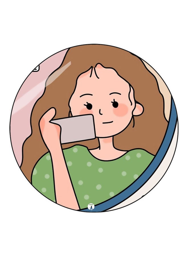 بي بي لوحة ماوس مزينة بطبعة متعدد الألوان - Image 1