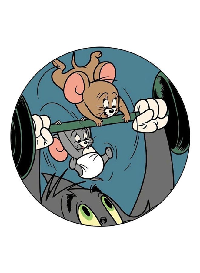 بي بي لوحة ماوس مزينة بطبعة متعدد الألوان - Image 1