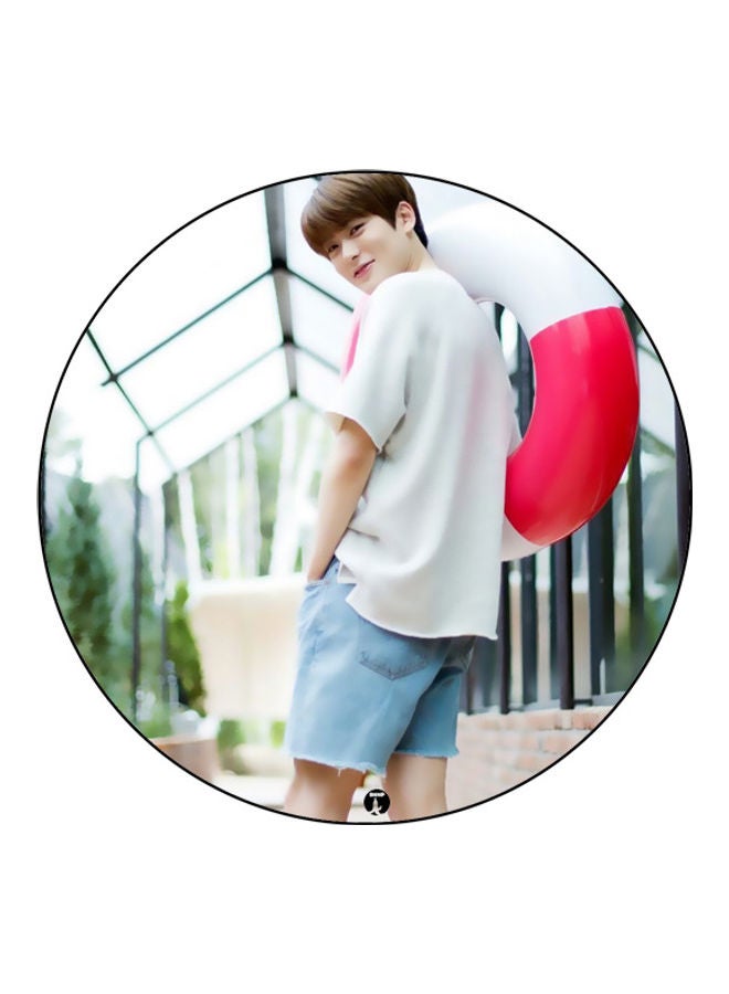 بي بي لوحة ماوس مزينة بطبعة متعدد الألوان - Image 1