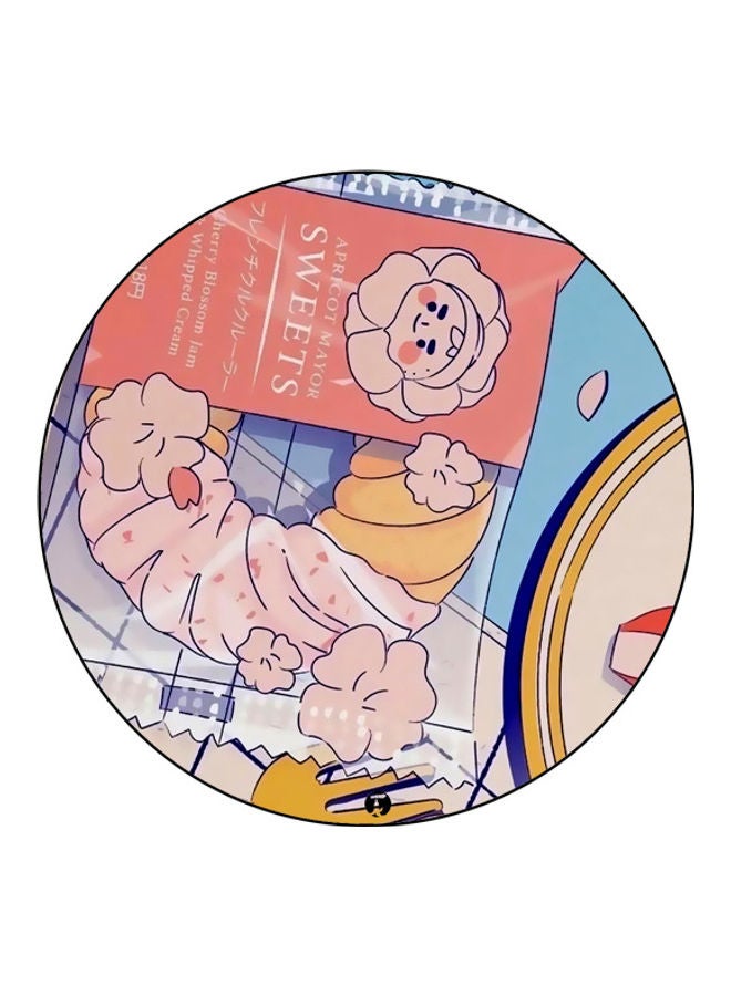 بي بي لوحة ماوس مزينة بطبعة متعدد الألوان - Image 1