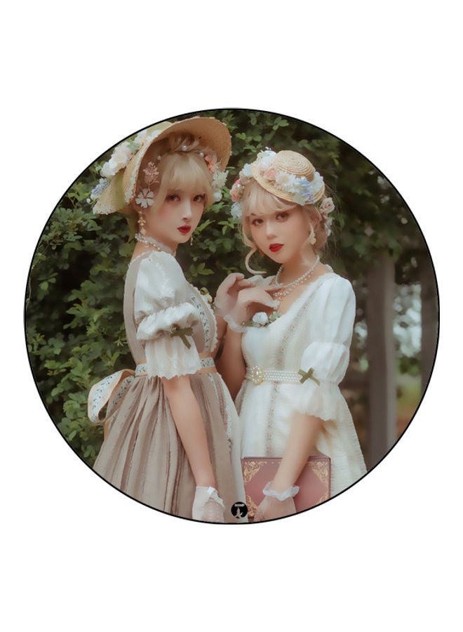 بي بي لوحة ماوس مزينة بطبعة متعدد الألوان - Image 1