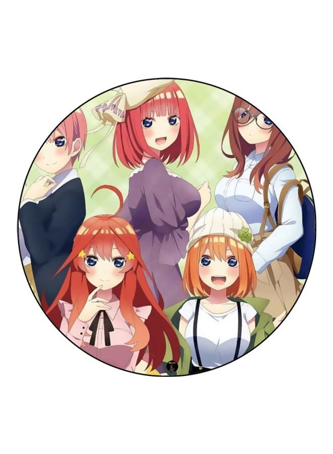 بي بي لوحة ماوس مزينة بطبعة متعدد الألوان - Image 1