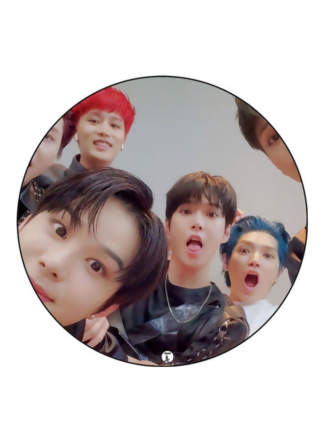 بي بي لوحة ماوس مزينة بطبعة متعدد الألوان - Image 1