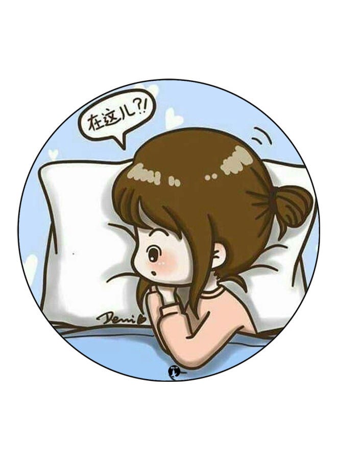 بي بي لوحة ماوس مزينة بطبعة متعدد الألوان - Image 1