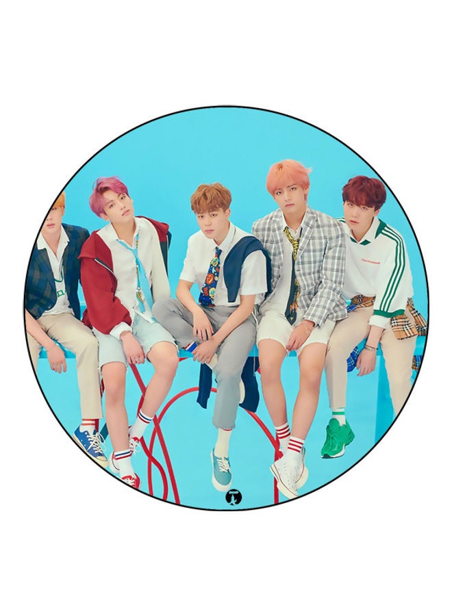 بي بي لوحة ماوس مزينة بطبعة متعدد الألوان - Image 1