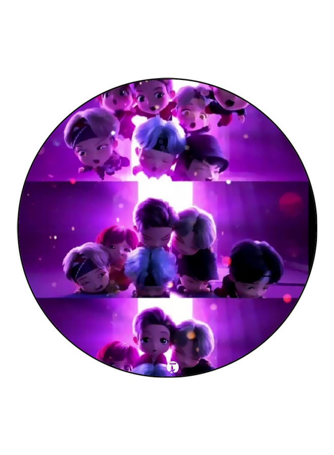 بي بي لوحة ماوس مزينة بطبعة متعدد الألوان - Image 1