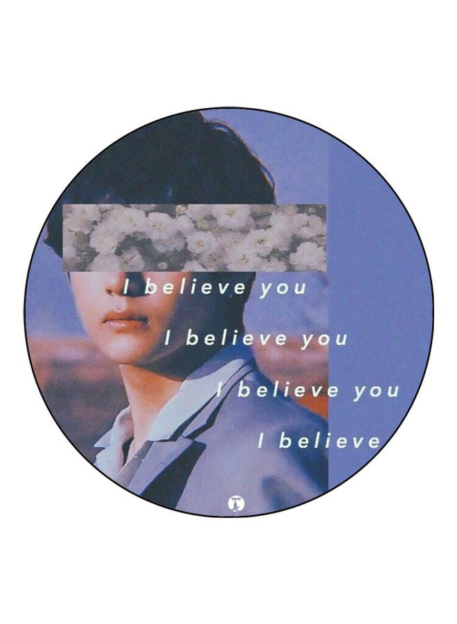 بي بي لوحة ماوس مزينة بطبعة متعدد الألوان - Image 1