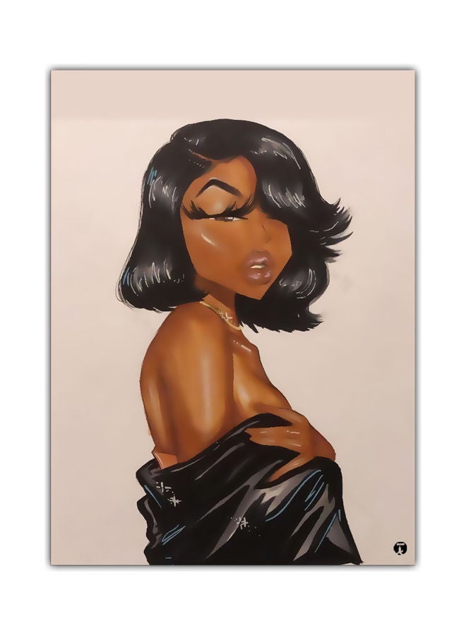 بي بي لوحة ماوس مزينة بطبعة متعدد الألوان - Image 1