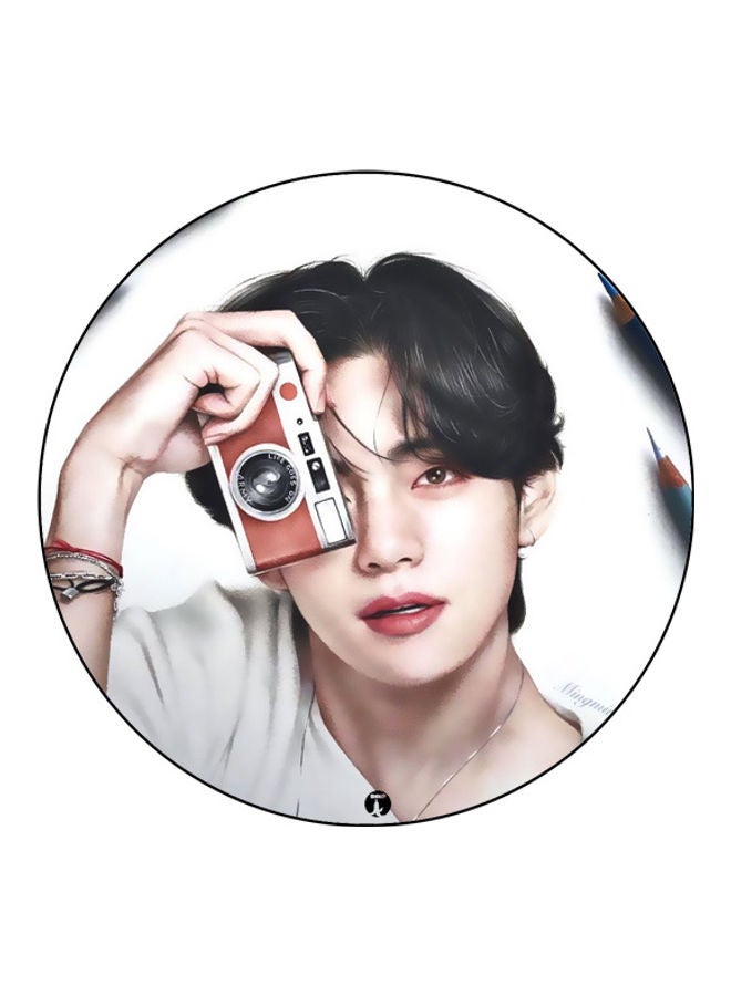 بي بي لوحة ماوس مزينة بطبعة متعدد الألوان - Image 1