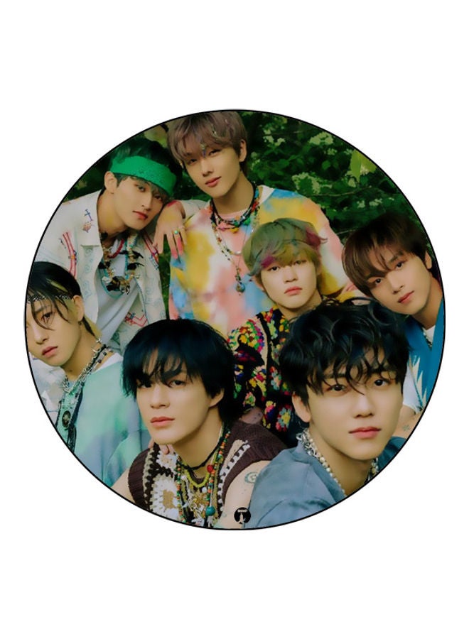 بي بي لوحة ماوس مزينة بطبعة متعدد الألوان - Image 1