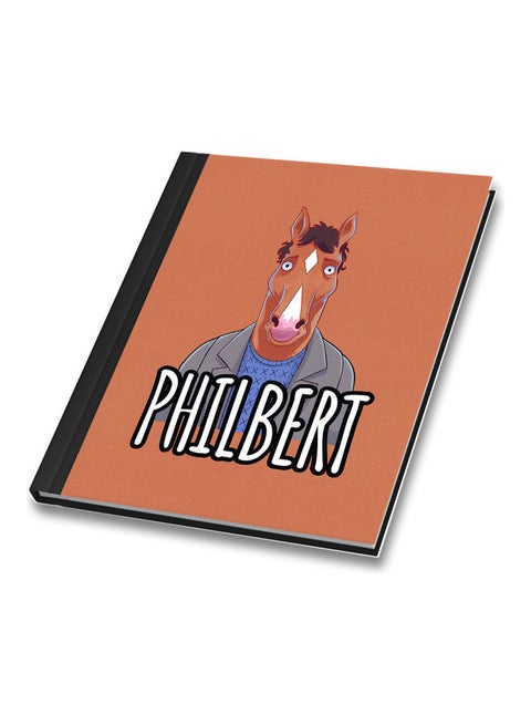 A5 Size Philbert Netflix Hard Bind Notebook Multicolour