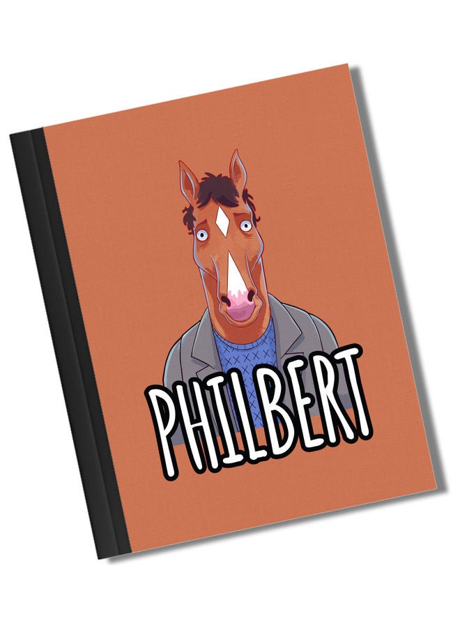 LIT - A5 Size Philbert Netflix Hard Bind Notebook Multicolour - Image 1