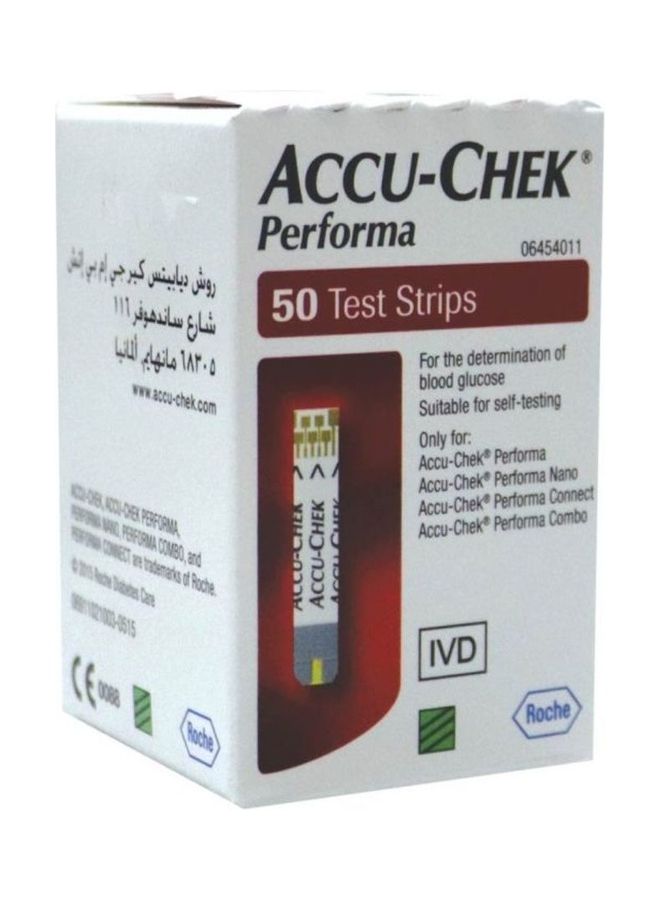 ACCU-CHEK - 50-Piece Performa Test Strips - Image 1