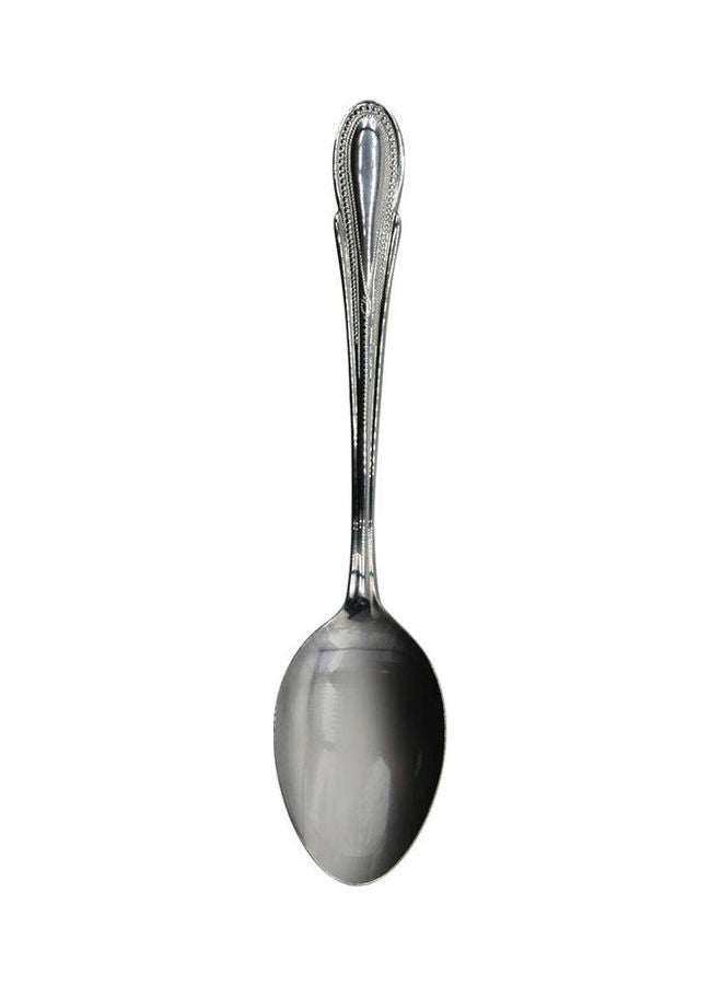 New Corporation Dessert Spoon Silver 19 x 4.5 x 3cm
