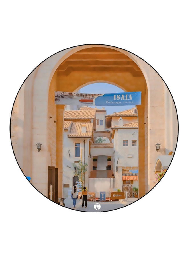 بي بي لوحة ماوس مزينة بطبعة متعدد الألوان - Image 1