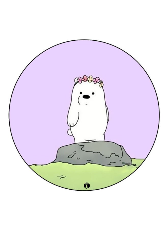 بي بي لوحة ماوس مزينة بطبعة متعدد الألوان - Image 1