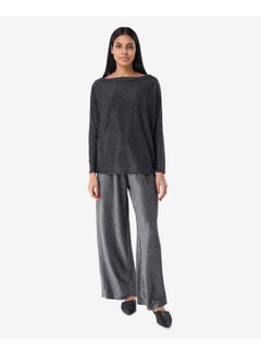 R&B Drop Shoulder Top Black  - Image 4