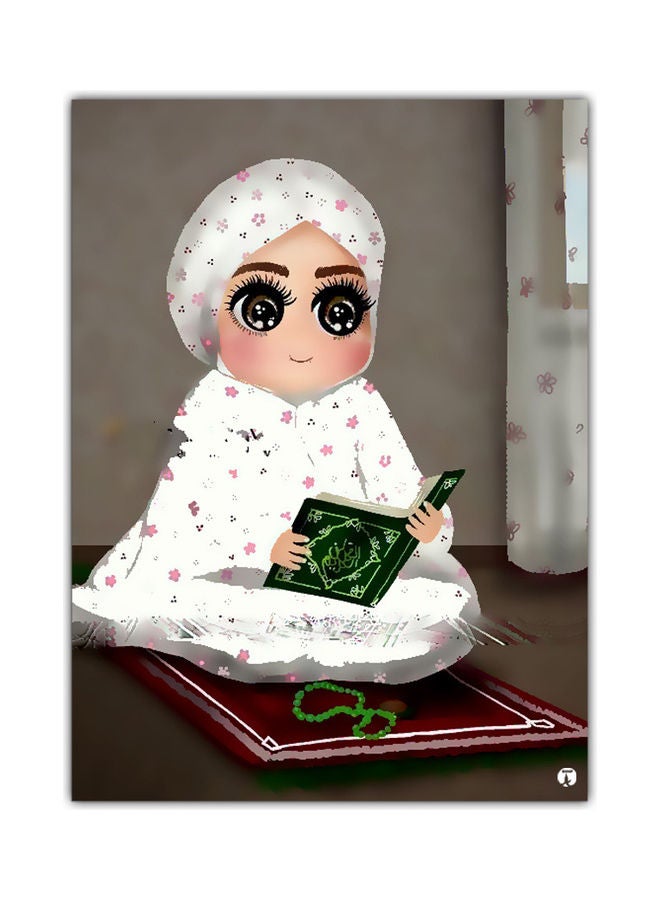 بي بي لوحة ماوس مزينة بطبعة متعدد الألوان - Image 1