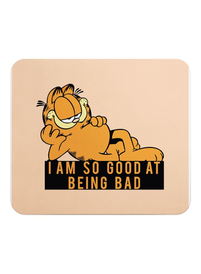 LIT - I Am Good At Bad Quote School Square Shape Mouse Pad Multicolour - Image 1