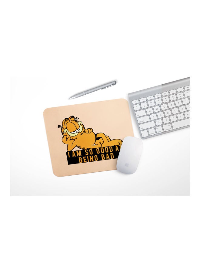 LIT - I Am Good At Bad Quote School Square Shape Mouse Pad Multicolour - Image 1