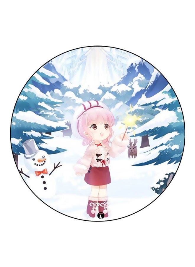 بي بي لوحة ماوس مزينة بطبعة متعدد الألوان - Image 1