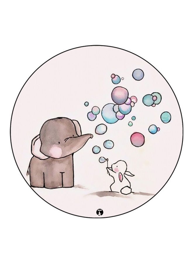 بي بي لوحة ماوس مزينة بطبعة متعدد الألوان - Image 1