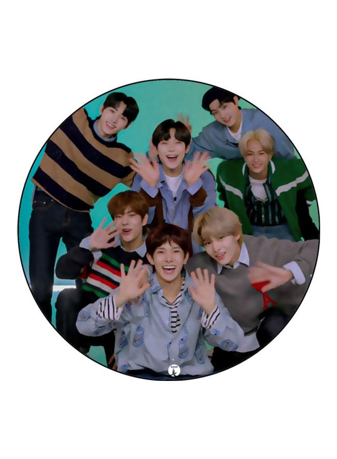 بي بي لوحة ماوس مزينة بطبعة متعدد الألوان - Image 1