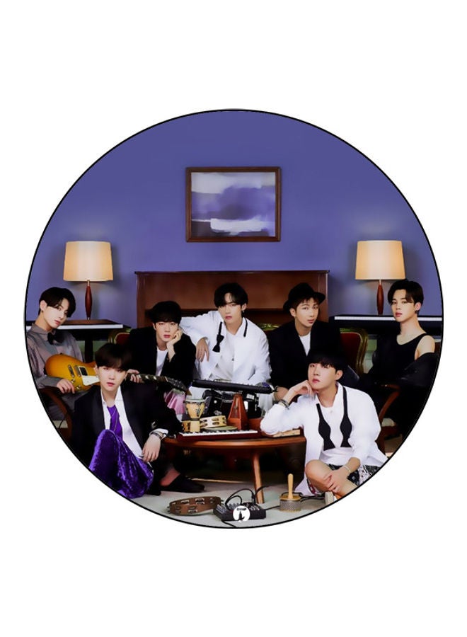 بي بي لوحة ماوس مزينة بطبعة متعدد الألوان - Image 1