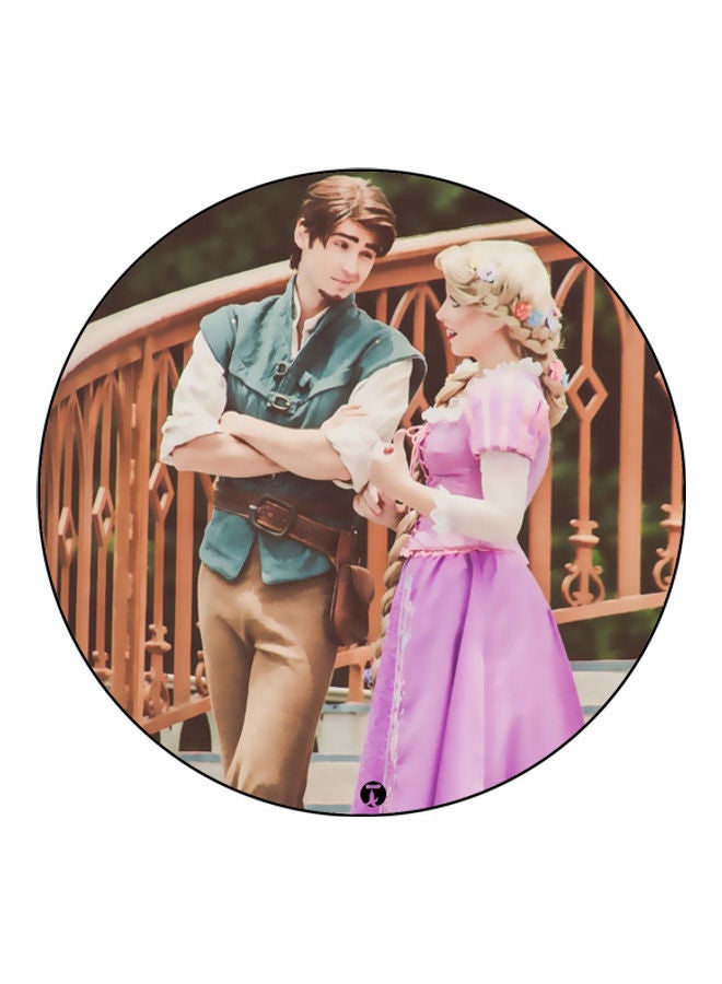 بي بي لوحة ماوس مزينة بطبعة متعدد الألوان - Image 1