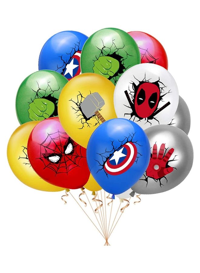 مس تيارا 38 قطعة من زينة حفلات أعياد الميلاد بنمط الأبطال الخارقين - Image 5