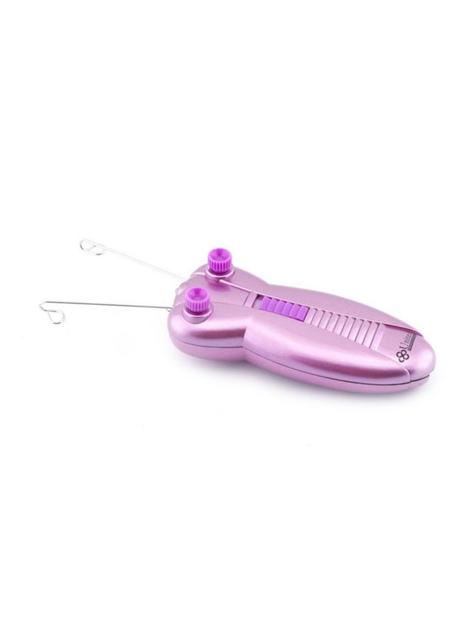 United Face Hair Epilator With LED Light Purple 250grams - Image 2